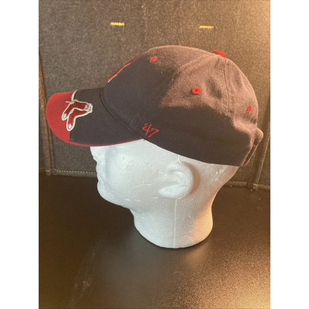 Boston Red Sox Twins Youth Enterprise Cotton Cap Genuine MLB Strapback Pre‑Owned